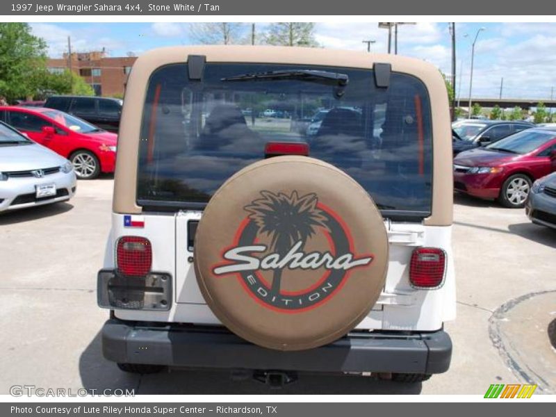 Stone White / Tan 1997 Jeep Wrangler Sahara 4x4