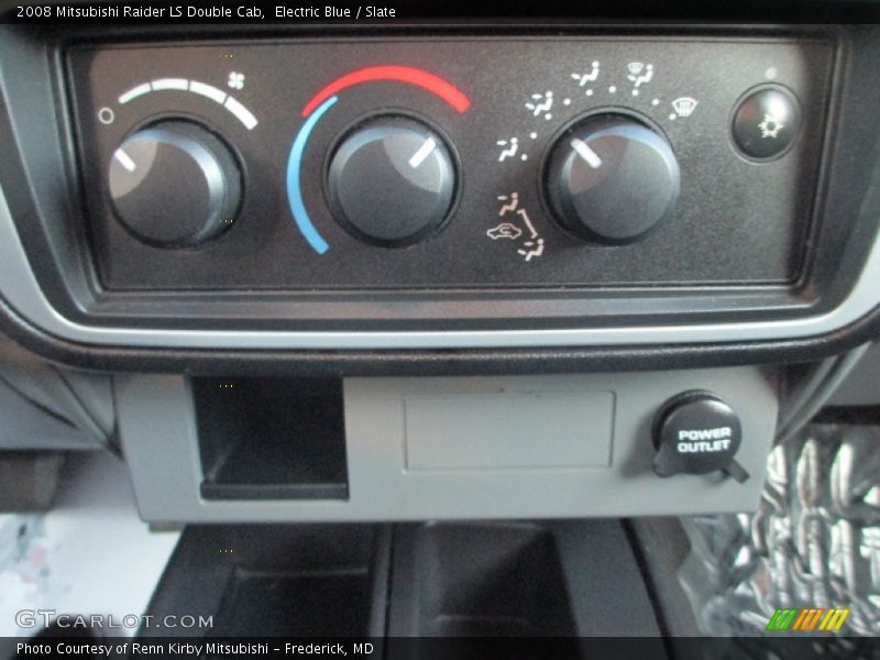 Electric Blue / Slate 2008 Mitsubishi Raider LS Double Cab