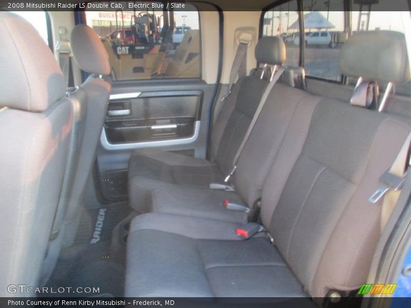Electric Blue / Slate 2008 Mitsubishi Raider LS Double Cab