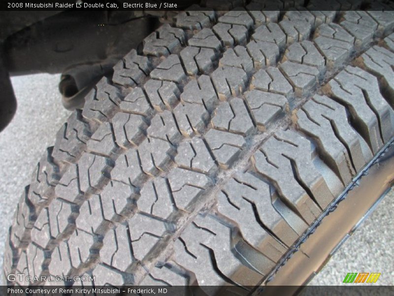 Electric Blue / Slate 2008 Mitsubishi Raider LS Double Cab