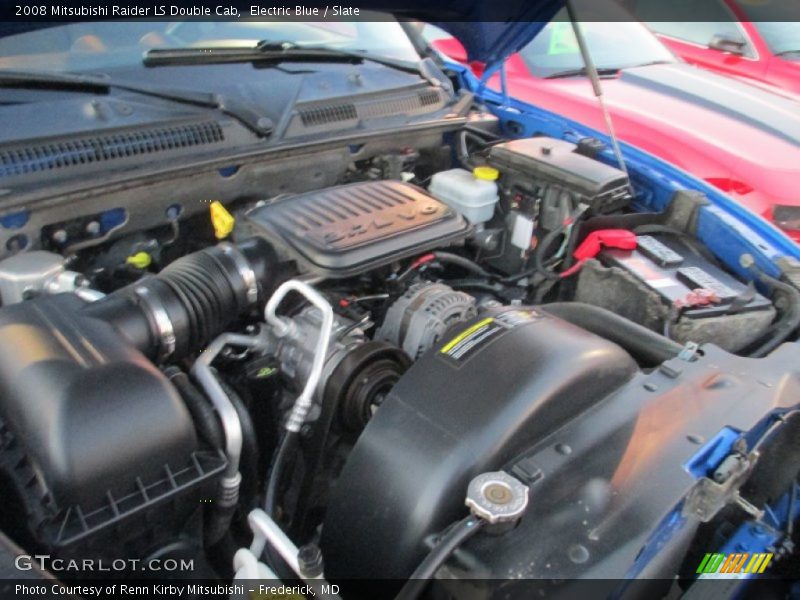 Electric Blue / Slate 2008 Mitsubishi Raider LS Double Cab