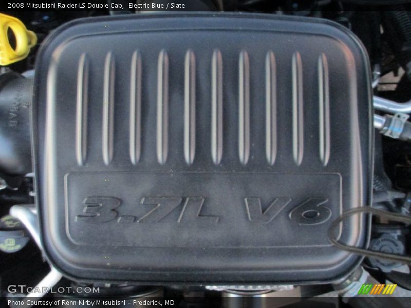 Electric Blue / Slate 2008 Mitsubishi Raider LS Double Cab