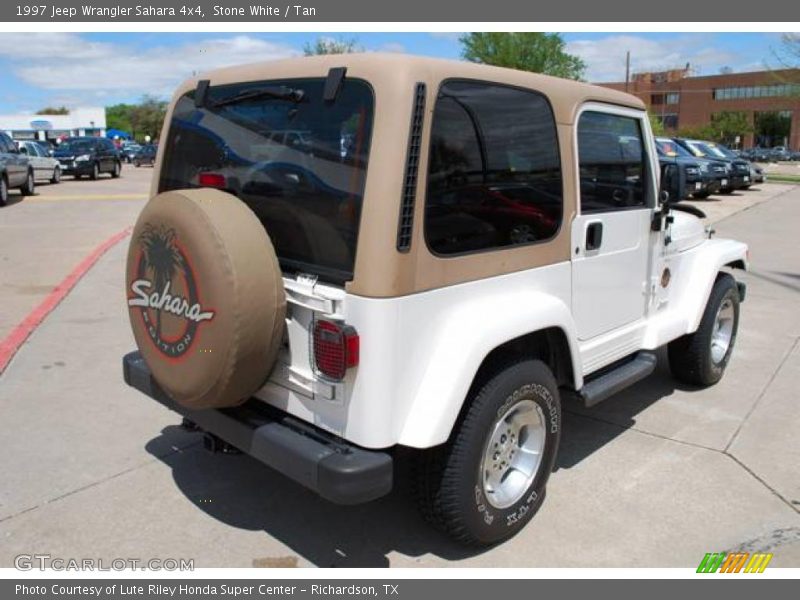 Stone White / Tan 1997 Jeep Wrangler Sahara 4x4
