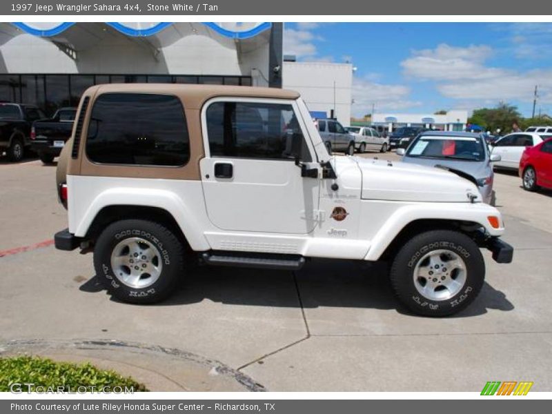 Stone White / Tan 1997 Jeep Wrangler Sahara 4x4