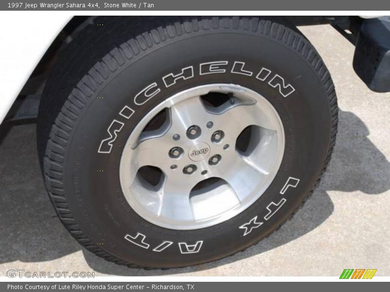 Stone White / Tan 1997 Jeep Wrangler Sahara 4x4