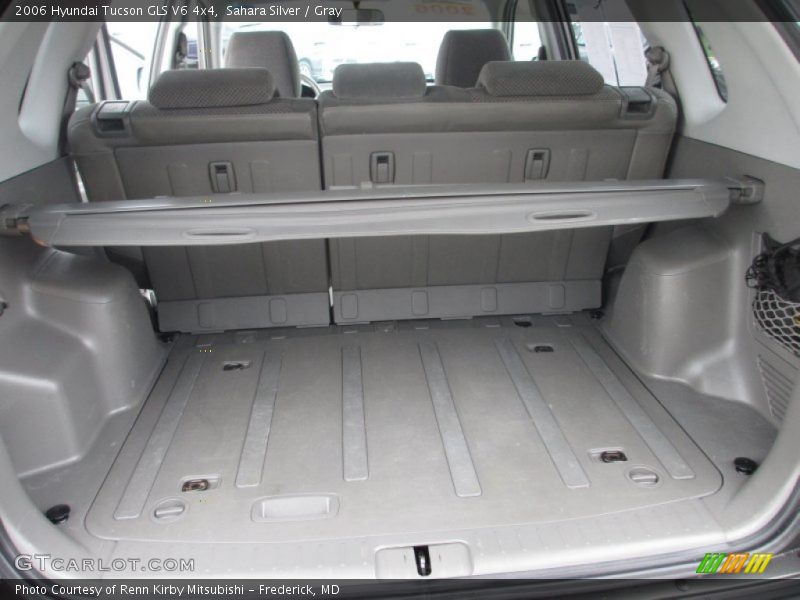 Sahara Silver / Gray 2006 Hyundai Tucson GLS V6 4x4