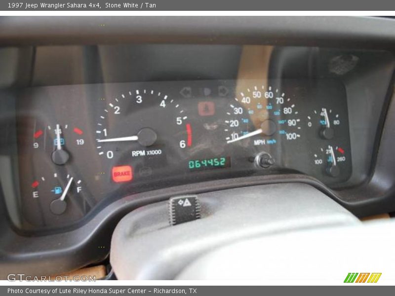 Stone White / Tan 1997 Jeep Wrangler Sahara 4x4