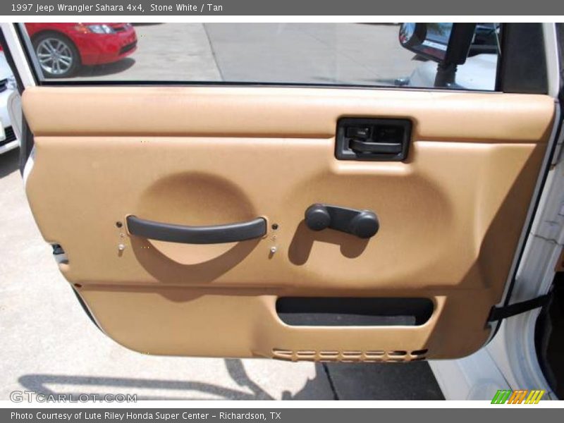 Stone White / Tan 1997 Jeep Wrangler Sahara 4x4