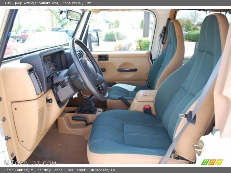 Stone White / Tan 1997 Jeep Wrangler Sahara 4x4
