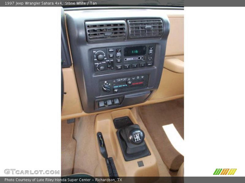 Stone White / Tan 1997 Jeep Wrangler Sahara 4x4
