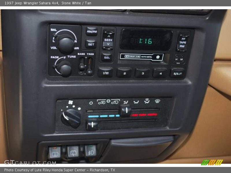 Stone White / Tan 1997 Jeep Wrangler Sahara 4x4
