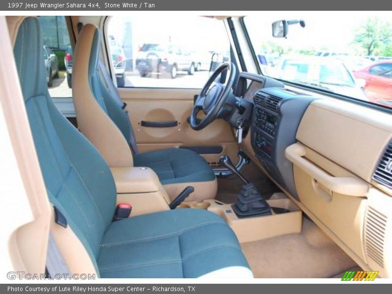 Stone White / Tan 1997 Jeep Wrangler Sahara 4x4