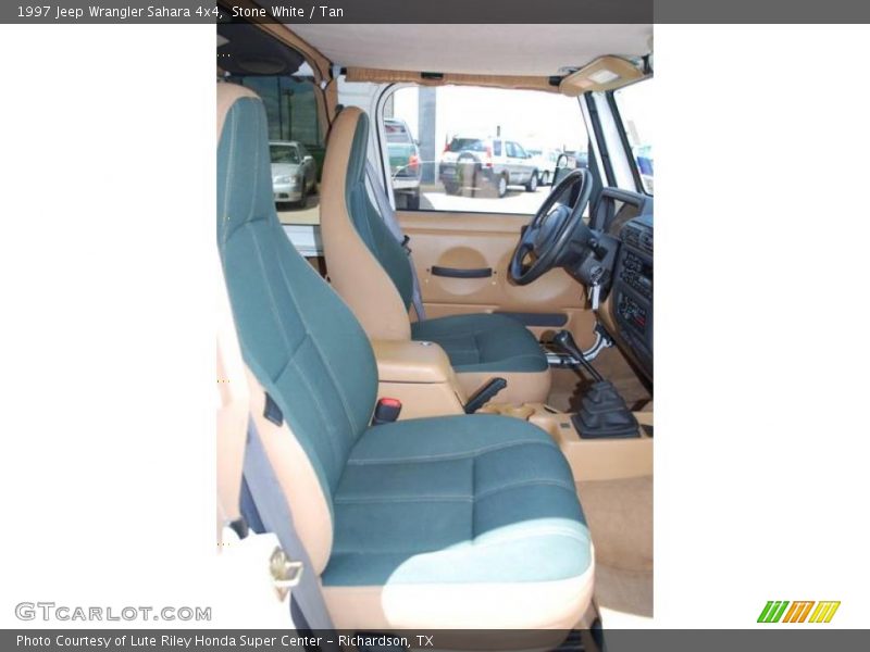 Stone White / Tan 1997 Jeep Wrangler Sahara 4x4