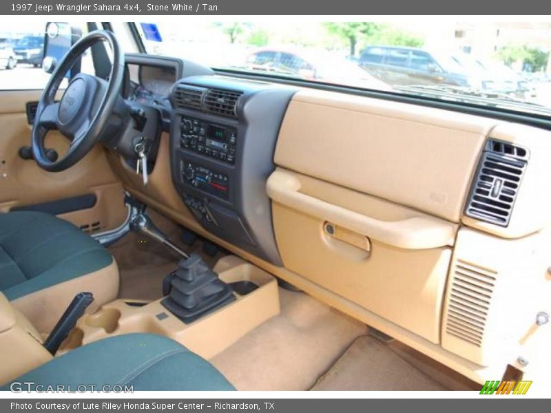 Stone White / Tan 1997 Jeep Wrangler Sahara 4x4