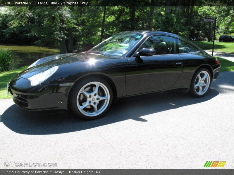 Black / Graphite Grey 2003 Porsche 911 Targa
