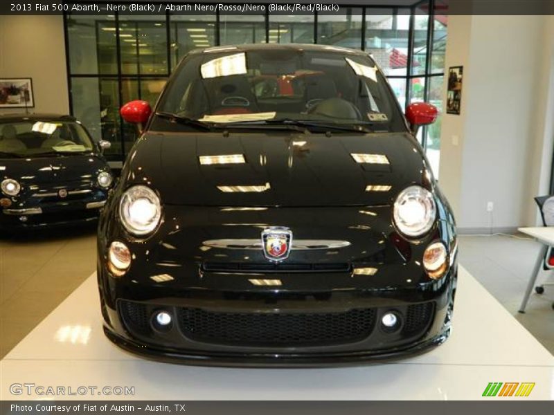 Nero (Black) / Abarth Nero/Rosso/Nero (Black/Red/Black) 2013 Fiat 500 Abarth