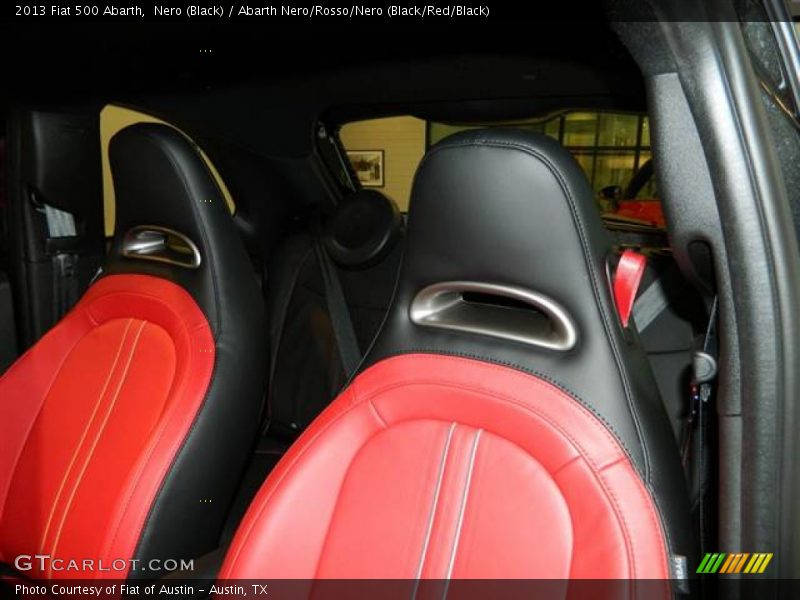  2013 500 Abarth Abarth Nero/Rosso/Nero (Black/Red/Black) Interior