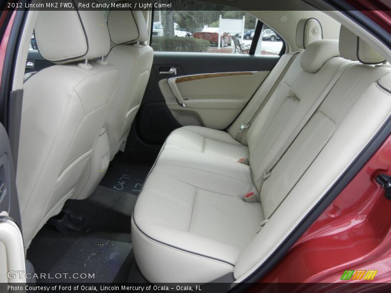 Red Candy Metallic / Light Camel 2012 Lincoln MKZ FWD