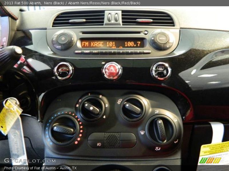 Controls of 2013 500 Abarth