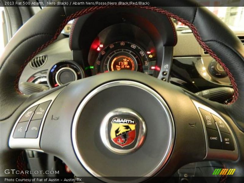 Controls of 2013 500 Abarth