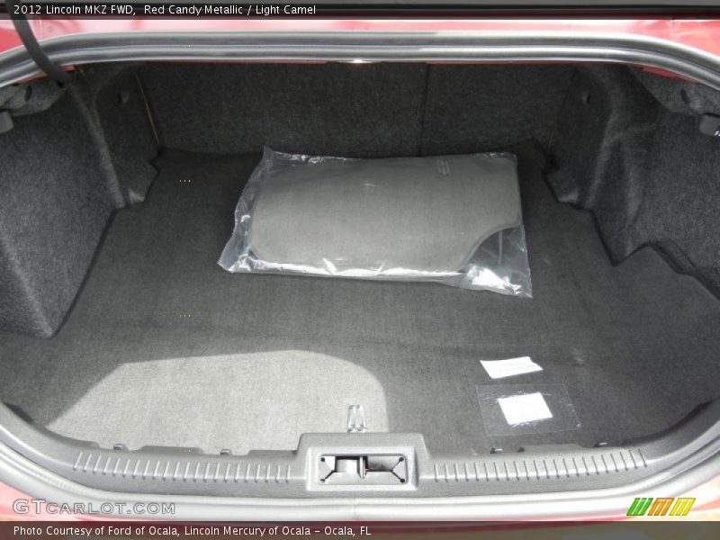 Red Candy Metallic / Light Camel 2012 Lincoln MKZ FWD