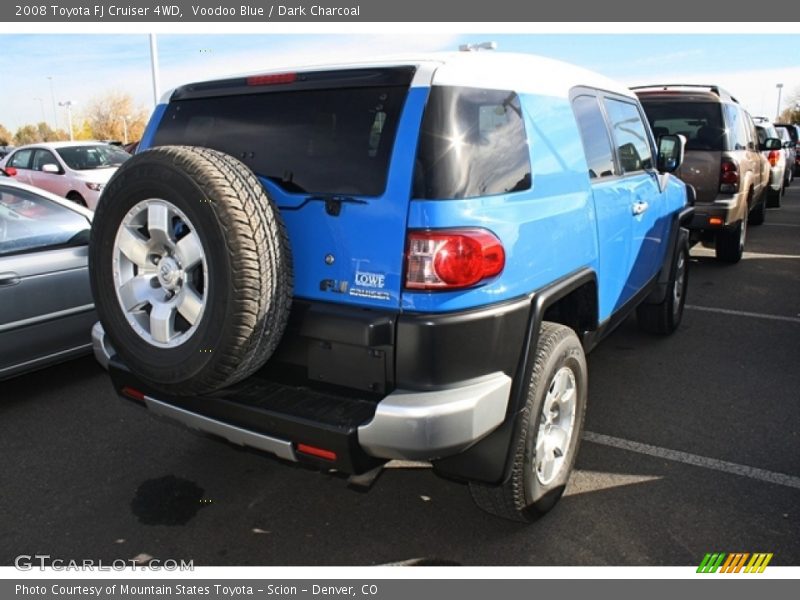 Voodoo Blue / Dark Charcoal 2008 Toyota FJ Cruiser 4WD
