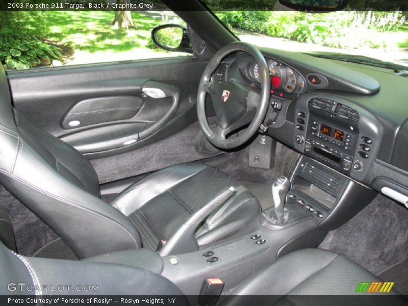  2003 911 Targa Graphite Grey Interior