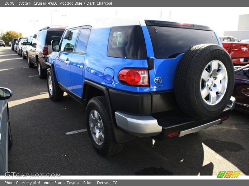 Voodoo Blue / Dark Charcoal 2008 Toyota FJ Cruiser 4WD
