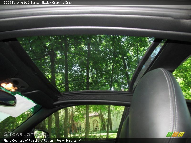 Sunroof of 2003 911 Targa