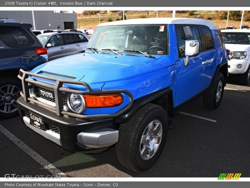 Voodoo Blue / Dark Charcoal 2008 Toyota FJ Cruiser 4WD