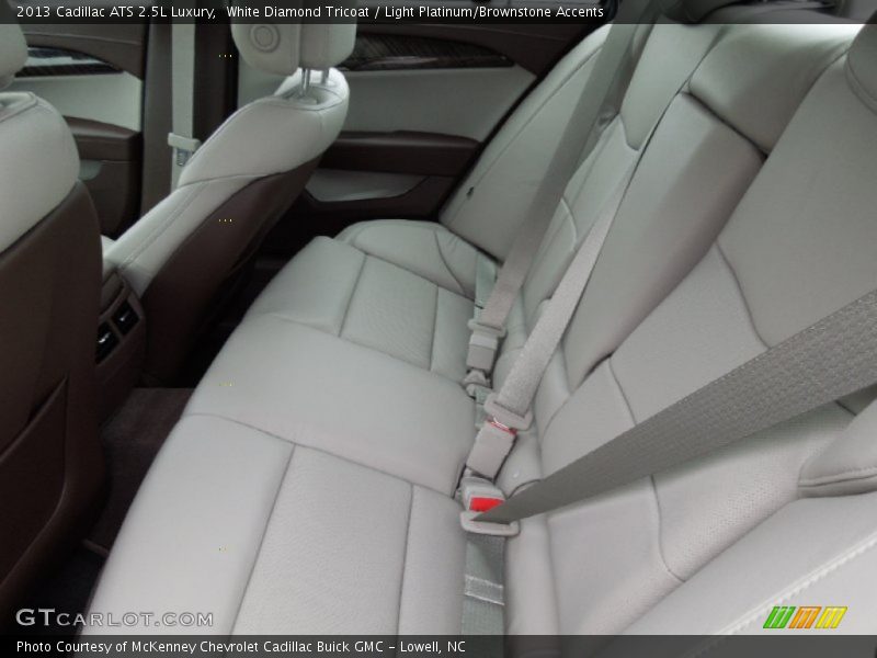 Rear Seat of 2013 ATS 2.5L Luxury