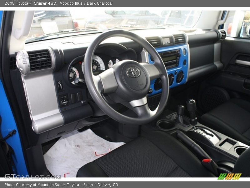 Voodoo Blue / Dark Charcoal 2008 Toyota FJ Cruiser 4WD