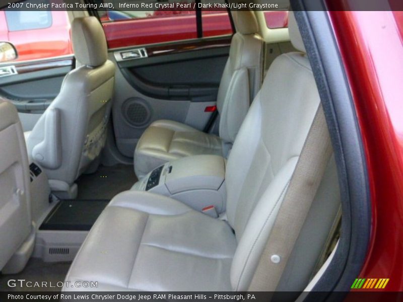 Inferno Red Crystal Pearl / Dark Khaki/Light Graystone 2007 Chrysler Pacifica Touring AWD