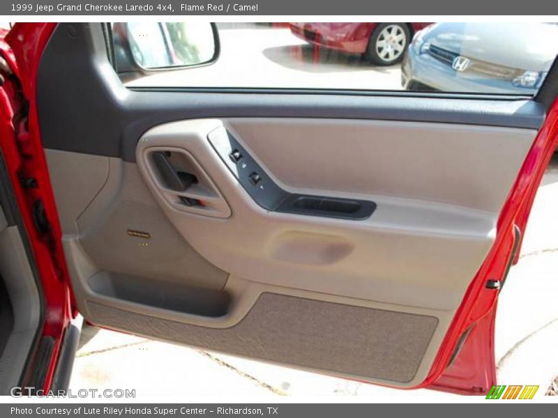 Flame Red / Camel 1999 Jeep Grand Cherokee Laredo 4x4
