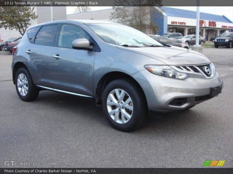 Platinum Graphite / Black 2012 Nissan Murano S AWD