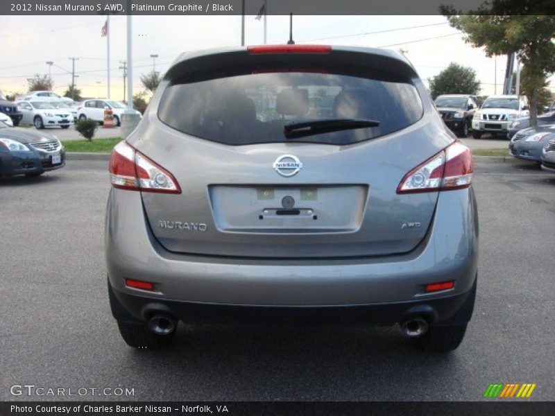 Platinum Graphite / Black 2012 Nissan Murano S AWD