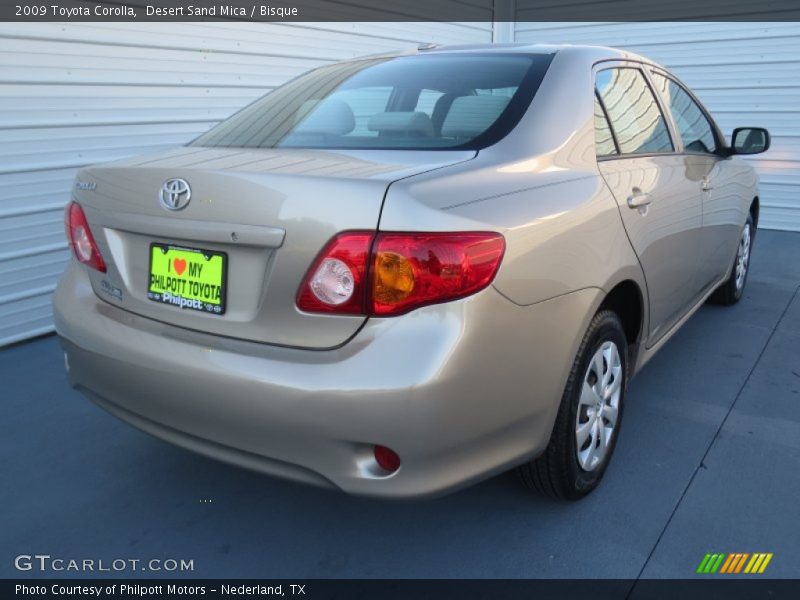 Desert Sand Mica / Bisque 2009 Toyota Corolla