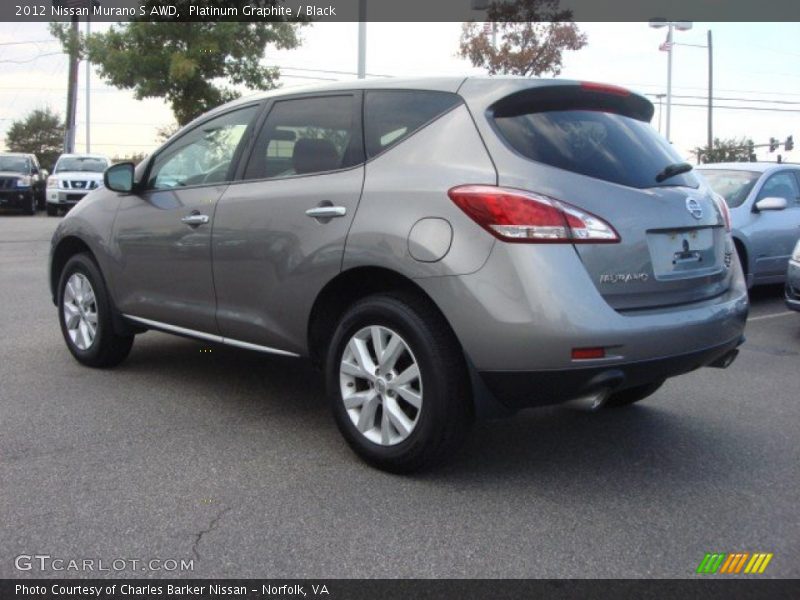 Platinum Graphite / Black 2012 Nissan Murano S AWD