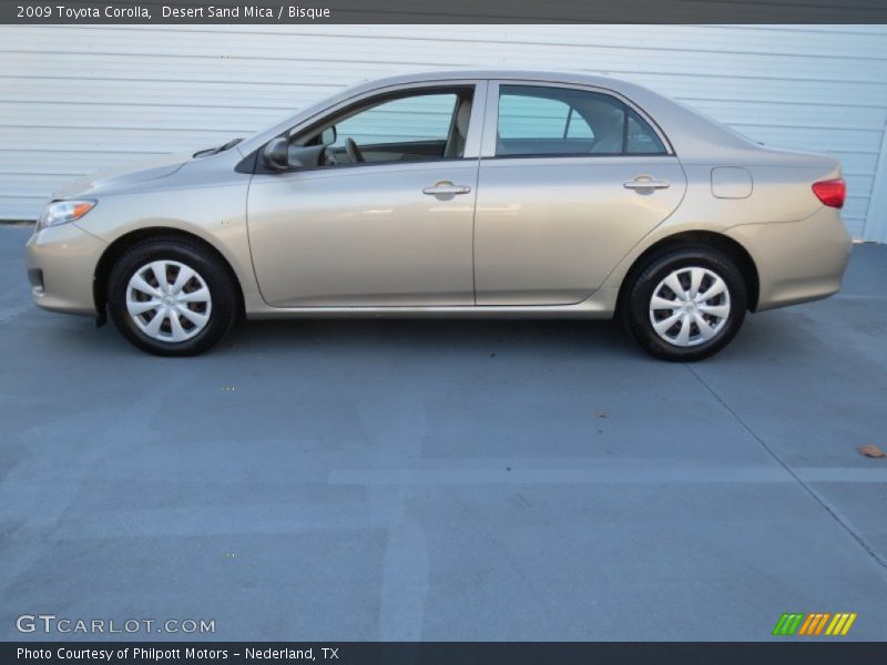 Desert Sand Mica / Bisque 2009 Toyota Corolla