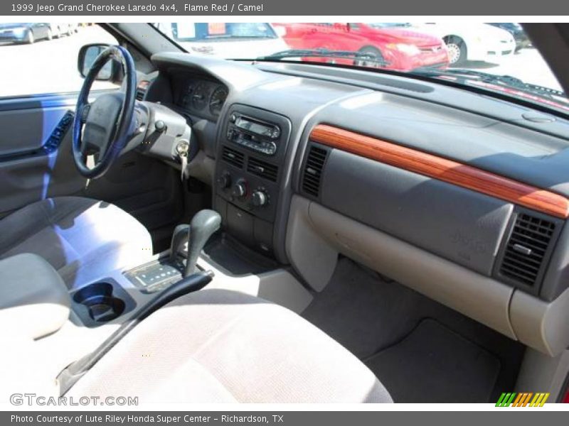 Flame Red / Camel 1999 Jeep Grand Cherokee Laredo 4x4
