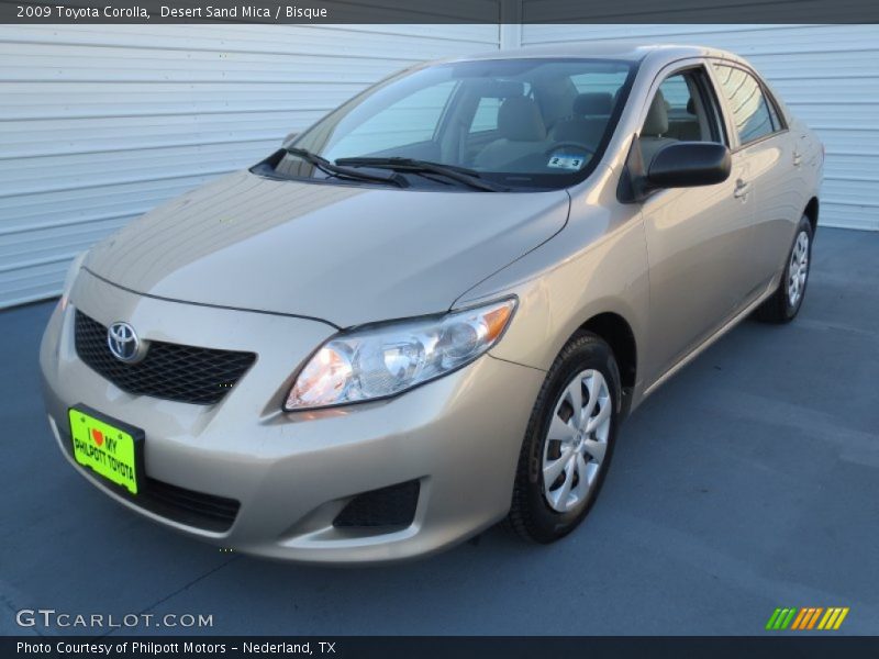 Desert Sand Mica / Bisque 2009 Toyota Corolla