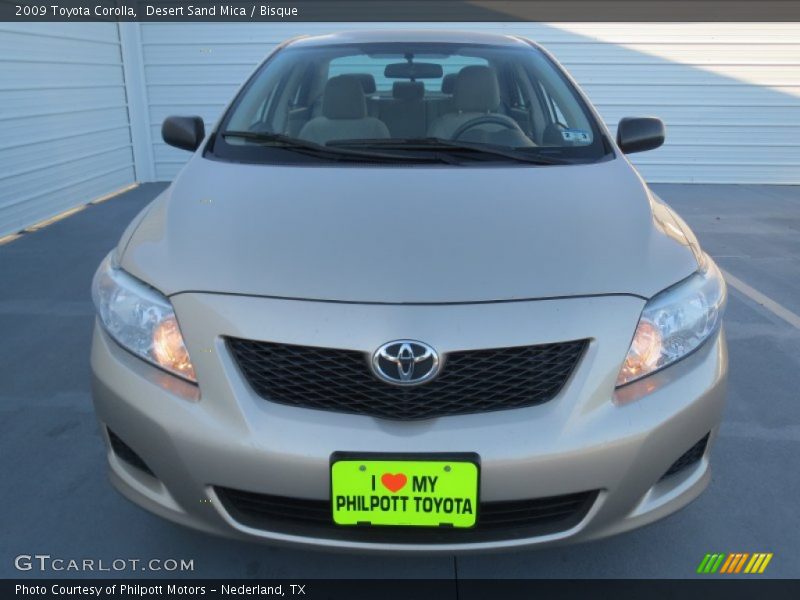 Desert Sand Mica / Bisque 2009 Toyota Corolla