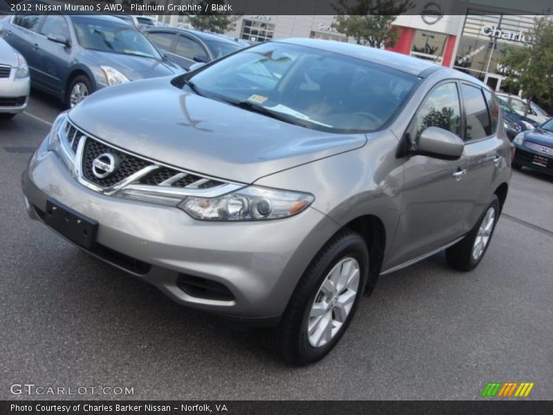 Platinum Graphite / Black 2012 Nissan Murano S AWD