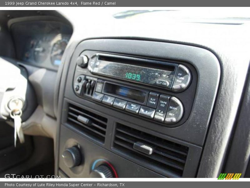 Flame Red / Camel 1999 Jeep Grand Cherokee Laredo 4x4