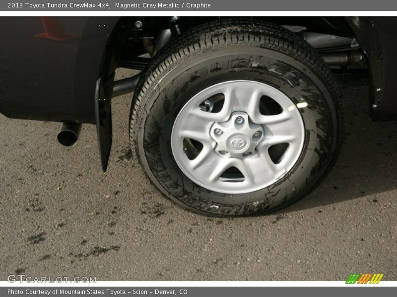 Magnetic Gray Metallic / Graphite 2013 Toyota Tundra CrewMax 4x4