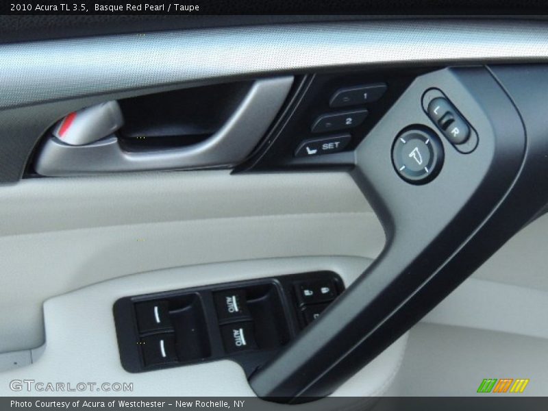 Basque Red Pearl / Taupe 2010 Acura TL 3.5