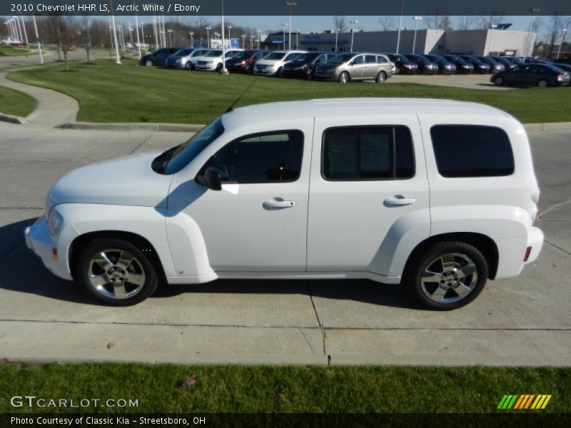 Arctic White / Ebony 2010 Chevrolet HHR LS