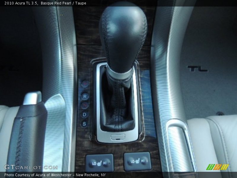 Basque Red Pearl / Taupe 2010 Acura TL 3.5