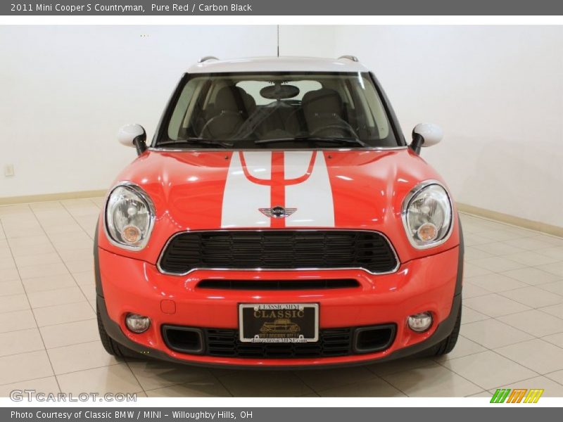Pure Red / Carbon Black 2011 Mini Cooper S Countryman