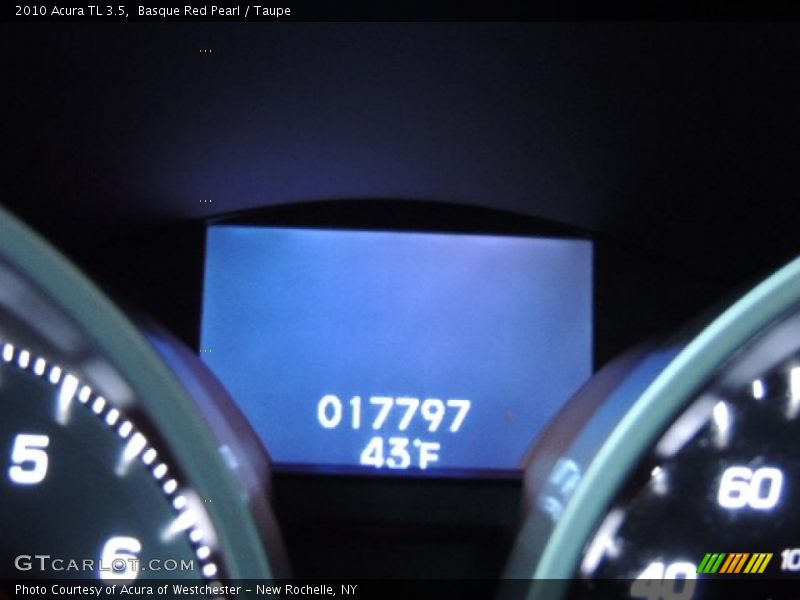 Basque Red Pearl / Taupe 2010 Acura TL 3.5